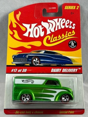 Hot Wheels серия Dairy Delivery Green Classics 2 17/30 - Изображение 1 из 2