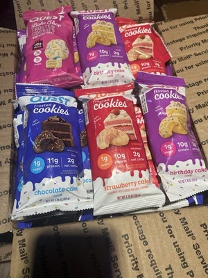 50 galletas para pasteles esmeriladas Quest 11 g de proteína 3 sabores Best Buy 12/2025 **LEER** Foto 1 de 4