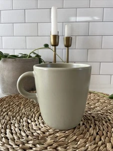 IKEA FARGKLAR Matte Green Mug Maria Vinka Stoneware 13 Oz 15199 3 3/4” X 3.5” - Picture 1 of 6