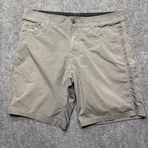 Kuhl Shorts Mens 38 10" Gray Radikl Stretch Hiking Outdoor Adventure Shorts 5068 - Picture 1 of 11