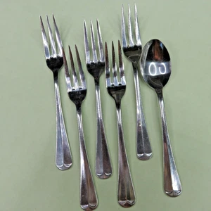 MLL8 Michael LLoyd Lote de 6 Piezas 1 cucharadita 5 tenedores de ensalada - Imagen 1 de 4