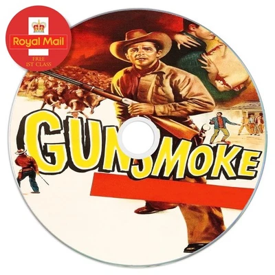 Gunsmoke (1953) Public Domain Film DVD Free 1st Class UK Post - Image 1 of 2