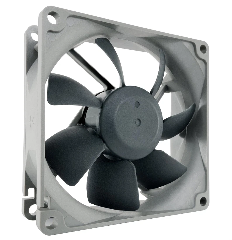 NF R8 Redux 1800 High Performance Cooling Fan 3 Pin 1800 RPM 80mm Grey Best - UK - Image 1 of 4