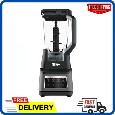 Ninja - Licuadora profesional con tecnología Auto-iQ y jarra XL 72 oz, gris Foto 1 de 4