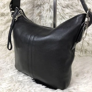 Bolso Bandolera COACH Vintage Legacy 9326 Cuero Negro - Imagen 1 de 14