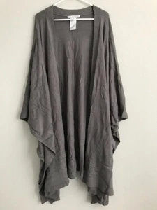 Capa poncho suéter niña con curvas - ahumado (talla pequeña 2X/3X) a523209 - Imagen 1 de 5