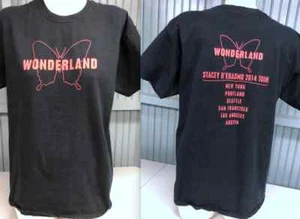 Stacey D'Erasmo Wonderland Tour 2014 Book Author T-Shirt Large - Picture 1 of 4