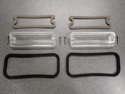 64 65 66 67 Oldsmobile Vista Cruiser Wagon Back Up Light Lenses & Gaskets Screws - Image 1 of 4