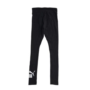 Puma Black Skinny Tracksuit Bottoms UK Women's Size XXS W22 L27 DD227 - Picture 1 of 4
