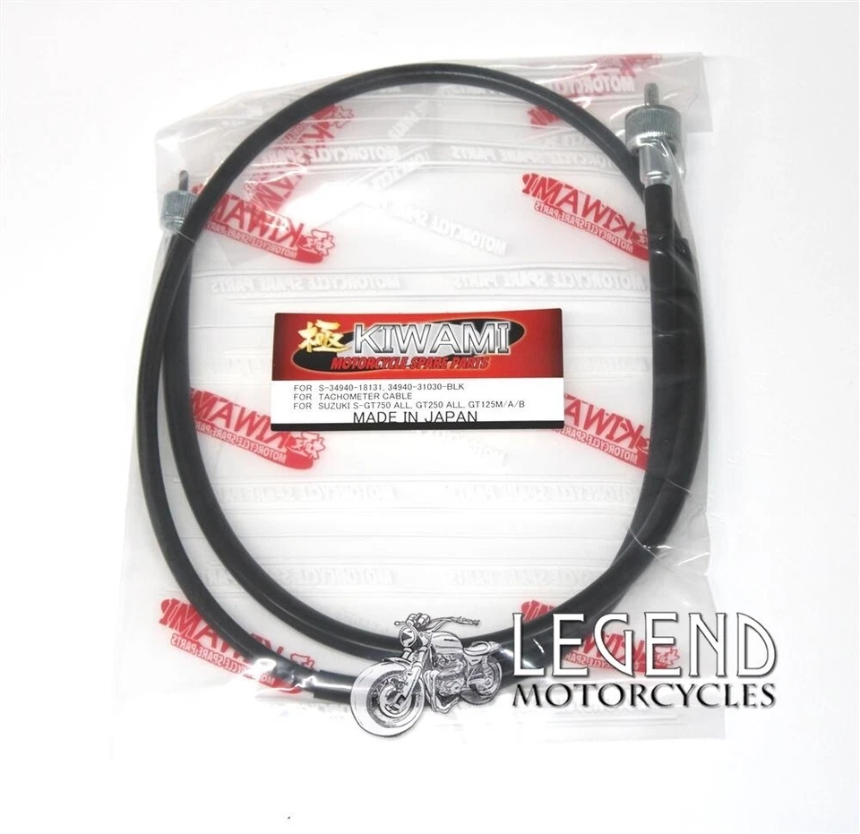 Cable velocímetro Suzuki GT125 GT185 GT200 GT250 GT380 GT500 GT550 GT750 LMC-1005 Foto 1 de 1