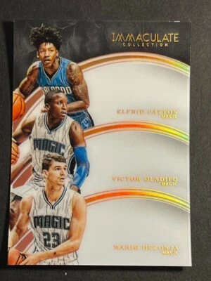 IMMACULATE MISSING AUTO PROOF Elfrid Payton Victor Oladipo Mario Hezonja - Image 1 of 4