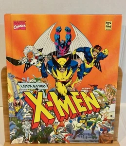 Vintage 1992 Marvel Comics Look & Find X-Men Buch - Wolverine Hidden Pictures - Bild 1 von 2