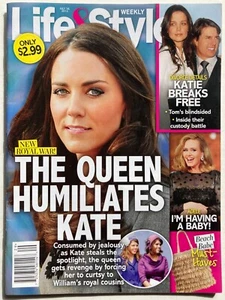 PRINCESS KATE - HUMILIATED BY THE QUEEN July 2012 LIFE & STYLE Magazine - Picture 1 of 1