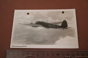 alte Karte - Flugzeug Heinkel He 111 - Picture 1 of 2