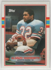 Juego de equipo Topps Football Houston Oilers 1989 - Imagen 1 de 1