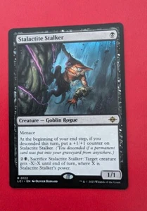 MTG The Lost Caverns Of Ixalan Rare STALACTITE STALKER NM - Imagen 1 de 1
