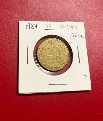 1984 20 CENTIMES FRANCE COIN - NICE WORLD COIN !!! - Image 1 of 2