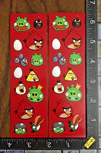 ANGRY BIRDS BY ROVIO, TWO SHEETS BEAUTIFUL STICKERS #ANGRYBIRDS-1 - Picture 1 of 3