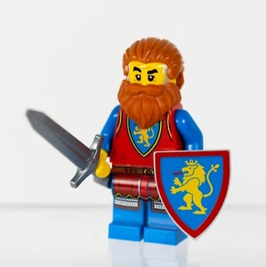 LEGO Castle PAB/BAM Lion Knights Soldier Knight Minifigure. New+Fast Shipping - Picture 1 of 5