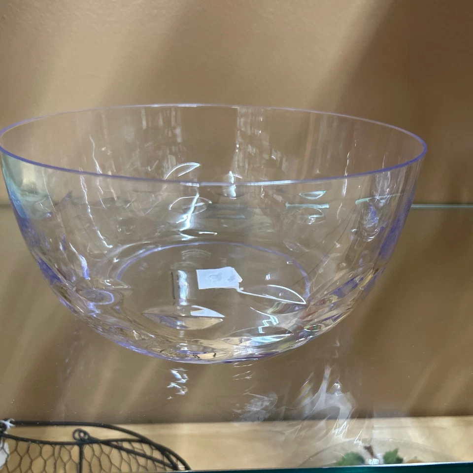 "Cuenco de acrílico para servir 9,5""" Foto 1 de 1