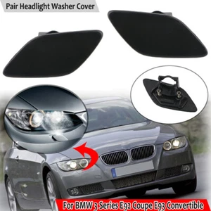 Par de tapas de arandela de faros delanteros para BMW E92 cupé E93 convertible - Imagen 1 de 10
