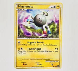 MAGNEMITE 68/102 HGSS 2010 Triumphant Rare Pokémon NM+ w/ tracking VINTAGE - Picture 1 of 1