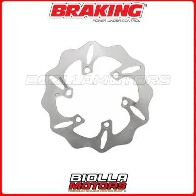 KW18FID DISCO FRENO ANTERIORE SX BRAKING KAWASAKI KX 100 2013 - WAVE FISSO - Foto 1 de 4