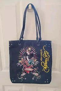 Bolso de Mano Ed Hardy Vintage. Black Panther Love Kills Slowly de Christian Audigier - Imagen 1 de 7
