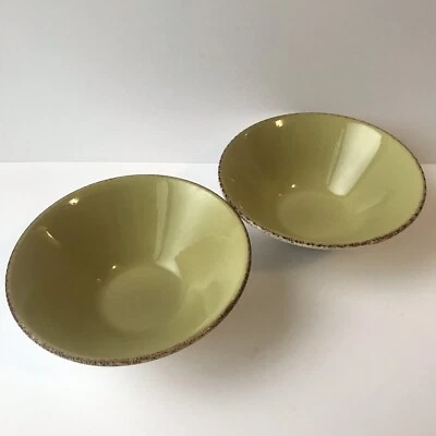 Steelite International verde lima/blanco/marrón moteado cereal/sopa 6,5" cuencos Foto 1 de 4