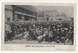 CPA - Streik der Galeries Lafayette - Postkarte - Bild 1 von 2