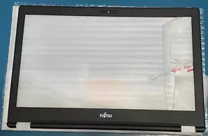 FRONT LCD PLASTIC BEZEL COVER w/WEBCAM SHEET for FUJITSU LIFEBOOK U757 U758 U759 - Foto 1 di 4