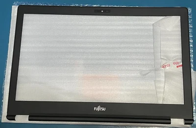 FUNDA BISEL PLÁSTICO LCD FRONTAL con HOJA DE CÁMARA WEB para FUJITSU LIFEBOOK U757 U758 U759 Foto 1 de 4