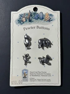 Botones de peltre Danforth Pewterer clásicos Pooh - Imagen 1 de 13