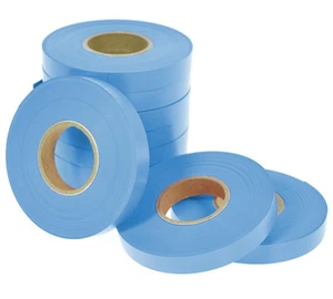 10 x nastri nastro blu pinza legatrice taglia lega giardinaggio vivaio 26 m. - Foto 1 di 1
