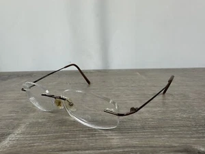 Brooks Brothers Titanium BB369t 1229T Eyeglasses Tan Frame 49-19-130 - Picture 1 of 7
