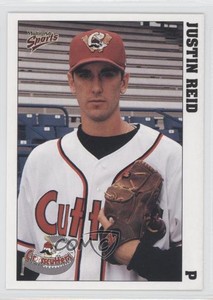 1999 Multi-Ad Sports Williamsport Crosscutters Justin Reid #19