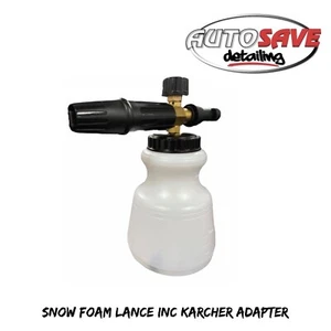 SCHNEESCHAUMLANZE UND KARCHER ADAPTER AUTOFINESSE VALET PRO (LIN-SFL + LIN-AKA) - Bild 1 von 1