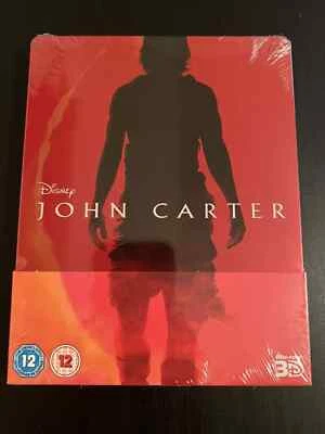 John Carter Steelbook (Blu-ray + 3D) Zavvi Exclusive Brand New Region Free Foto 1 de 3