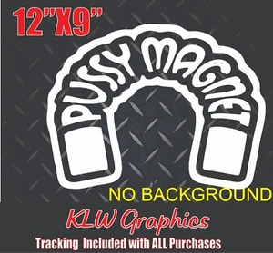 Magnet Decal Sticker Low Lifted Drift Turbo Boost JDM Diesel Truck Car 7.3 6.6 - Bild 1 von 2