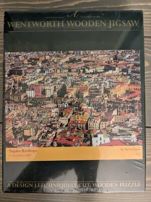 Novo quebra-cabeça de madeira Wentworth 250 peças Nápoles telhado Steve Ryan 2007 - Imagem 1 de 3