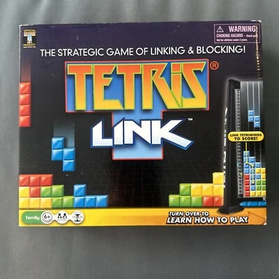 Tetris Link Board Game Techno Source 2011 Complete Set 2 to 4 Players Age 6+   - Image 1 of 3