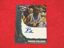 DARREN COLLISON UCLA BRUINS 2009 PRESS PASS FUSION AUTOGRAPHS ONYX 11/25 (AG327)