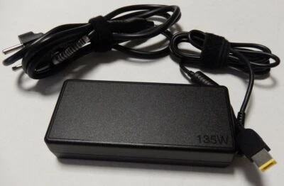 Original Lenovo Netzteil 135W 20V 6,75A AC-Adapter SlimTip inkl. Netzkabel - Bild 1 von 2