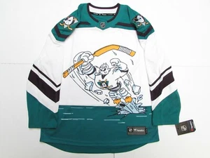 ANAHEIM DUCKS FANATICS REVERSE RETRO BREAKAWAY HOCKEY JERSEY - Picture 1 of 3