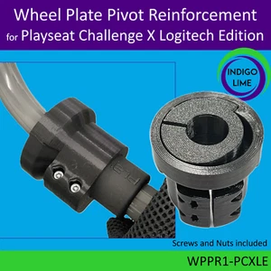 Playseat Challenge X Logitech Edition rinforzo girevole piastra ruota - Foto 1 di 5