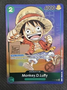 One Piece Card Game Monkey.D.Luffy P-037 1st Anniversary Promo Foil Englisch - Bild 1 von 2