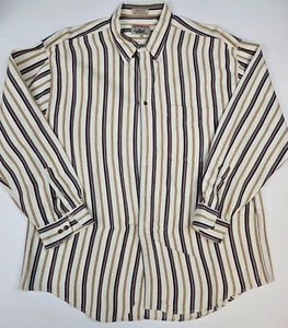 Vintage Denim Men's Adirondack XXL Button Up Long Sleeve Shirt Savile Row - Picture 1 of 15