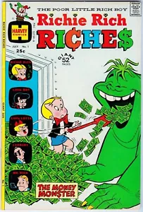 RICHIE RICH 1 RICHES HARVEY COMICS SEHR GUTER ZUSTAND - Bild 1 von 1