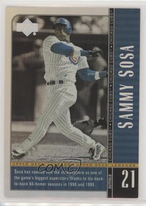 2000 Upper Deck Legends Commemorative Collection /100 Sammy Sosa #19