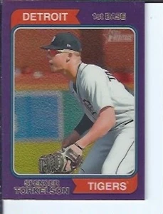 Spencer Torkelson 2023 Topps Heritage  Purple Chrome Refractor - Picture 1 of 1